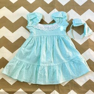 Janie and Jack dress and headband